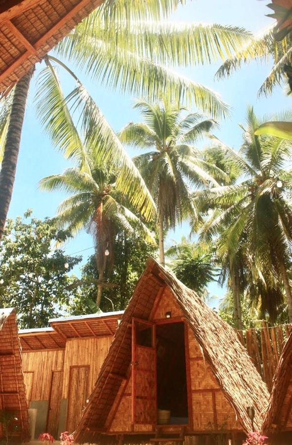 Triangle Hut Camp Fuego Siargao Hotel Catangnan Exterior foto